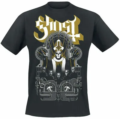 Buy Official Ghost T Shirt Wegner Black Mens Unisex Classic Rock Metal Tee New Papa • 16.28£