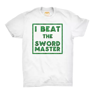 Buy I Beat The Sword Master Tee Mens TV Film Geek Crew Neck Short Sleeve T-Shirt Top • 14.95£