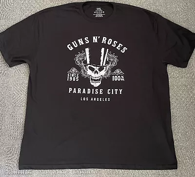 Buy Guns And Roses Paradise City T Shirt 3XL Size Music T Shirt • 19.99£