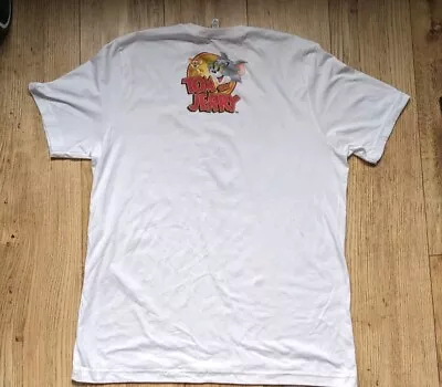 Buy Tom & Jerry Crew Shirt Warner Bros Studios Leavesden XL White • 30£