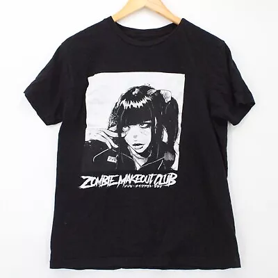 Buy Zombie Make Out Club Shirt Womens Black Short Sleeve DeathWish Graphic Medium M • 13.78£