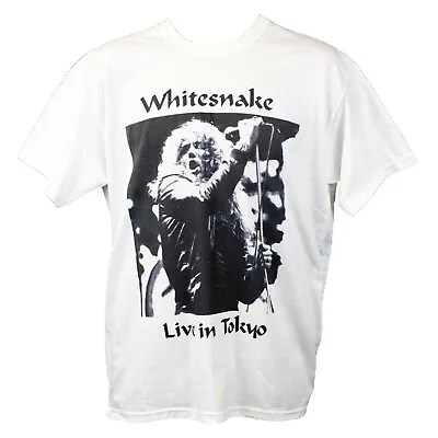 Buy Whitesnake Heavy Metal Band Gig Poster T-shirt Unisex Graphic Top S-2XL • 14£