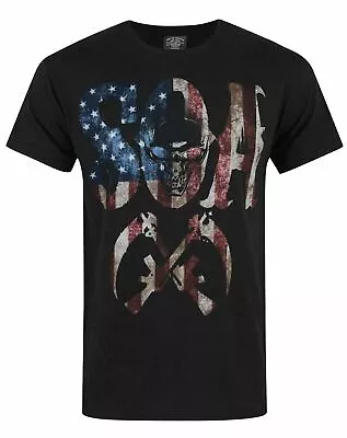 Buy Sons Of Anarchy Americana & Crossed Rifles Men's T-Shirt Small • 14.99£