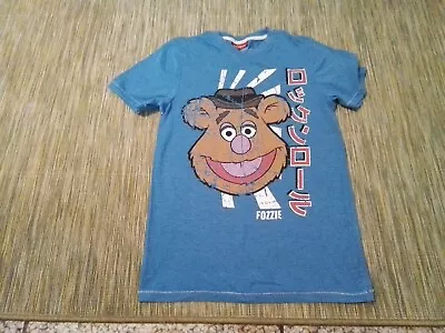 Buy Muppets Fozzie Bear Blue T Shirt Size XS • 0.99£