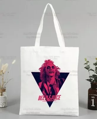 Buy Beetlejuice Movie Horror Shopping Casual Tote Shoulder Bag Unisex. New • 12.99£