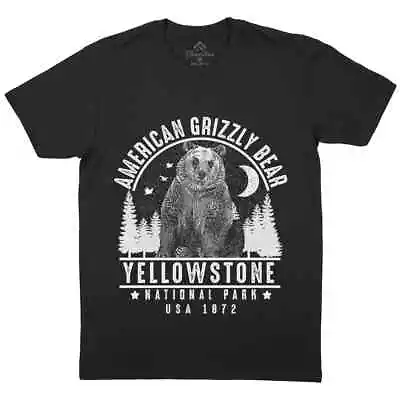 Buy Grizzly Bear Mens T-Shirt Animals American Park Beast Wild Wildlife P567 • 13.99£