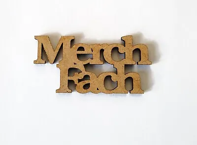 Buy 15,30 Or 50 Pack Wooden Merch Fach ( Baby Girl) Craft  Shapes Laser Cut 3mm Mdf  • 3.66£