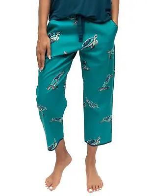 Buy Cyberjammies Cove Cropped Pyjama Bottoms Ladies Nightwear Loungewear 0202 • 21.60£