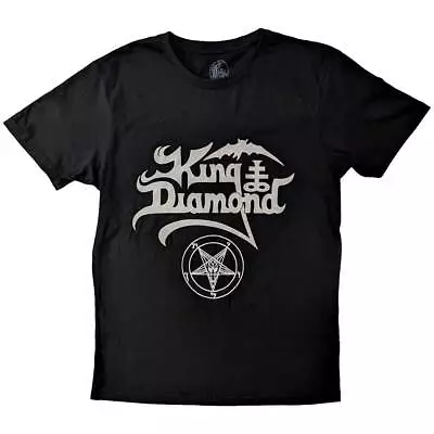 Buy King Diamond 'Logo'  (Black) T-Shirt NEW OFFICIAL • 16.59£