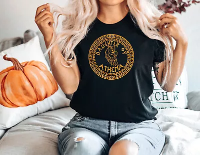 Buy Percy Jackson, Camp Half Blood, Daughter Of Athena T-shirt Customise T-shirt • 5.99£