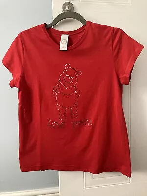Buy Disney Winnie The Pooh Love Pooh Red Cotton T-shirt Size 14 • 6.93£