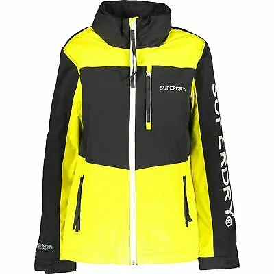 Buy SUPERDRY Women's Coat Jacket, Yellow/Navy Blue, Size L /UK 14 • 29.10£