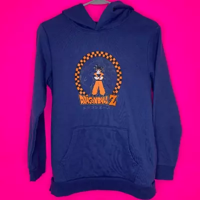 Buy Dragon Ball Z Blue Pullover Hoodie Sweatshirt Size Youth XL • 12.61£