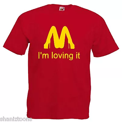 Buy I'm Loving It Funny Rude Adults Mens T Shirt 12 Colours  Size S - 3XL • 9.49£