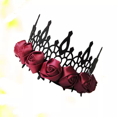 Buy  Weeding Rose Headwear Gothic Flower Headband Fashion Headdress Delicate • 8.99£