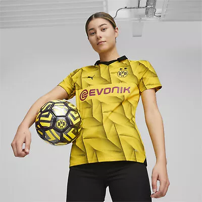 Buy PUMA Borussia Dortmund 23/24 Third Jersey Football Shirt Top - Womens • 55£