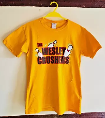 Buy Big Bang Theory | Wesley Crushers | Yellow T-shirt (Small, Unisex) | Official • 10£