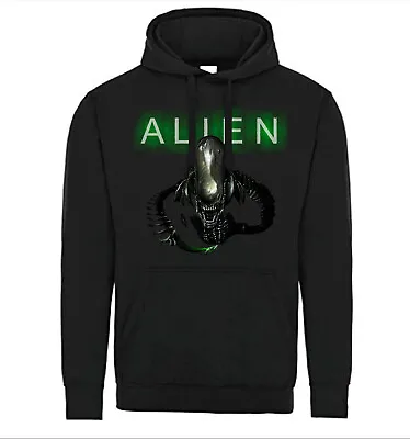 Buy Alien Cult Sci-Fi Horror Movie Hoody Black • 28.49£