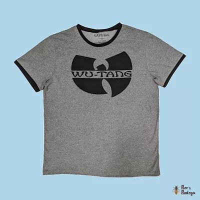 Buy Wu Tang Clan: ‘Classic Logo’ Ringer T-Shirt *Official Merchandise* • 19.99£
