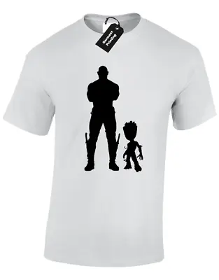 Buy Drax And Groot Mens T Shirt Funny Galaxy Star Lord Sci-fi Design Guardians S-5xl • 9.99£
