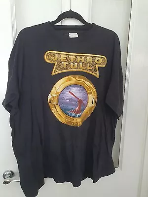 Buy Vintage 1989 Jethro Tull Rock Island Tour T-Shirt Size X-Large Single Stitched  • 31.95£
