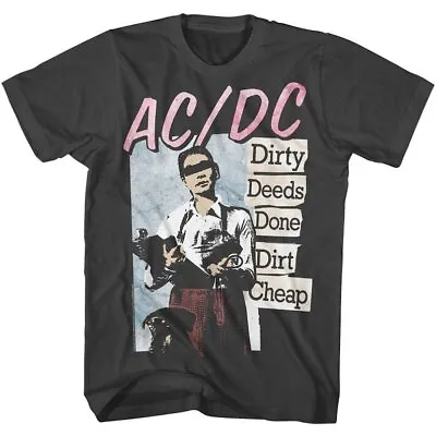 Buy AC/DC Dirty Deeds Smoke Adult T-Shirt • 32.68£