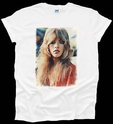 Buy Stevie Nicks Rock Hippy 70s 80s Love Music Men's Printed Woman Tshirt UK Seller  • 8.99£