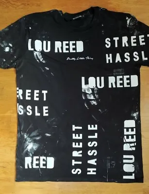 Buy Lou Reed 'Street Hassle' T-shirt XL 44  Chest, Hand-printed, LMT To 5 Copies. • 23.23£