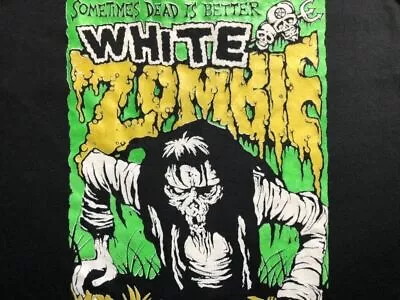 Buy White Zombie Vintage Band T Size L Sportswear Made In USA Used Shipping From JPN • 638.60£