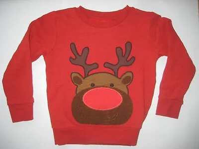 Buy Child's Christmas Jumper By NEXT - Rudolph - Age 3-4 Years • 4£