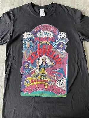 Buy Led Zeppelin Print T-shirt Size 10 • 13£