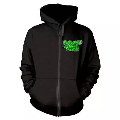 Buy Extreme Noise Terror Unisex Zipped Hoodie: Hardcore Attack (back Print) • 38.95£