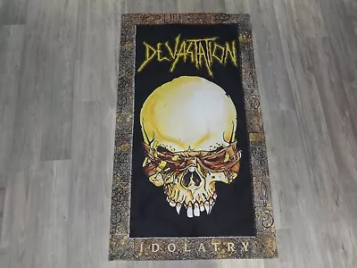 Buy Devastation Flag Flagge Poster Thrash Metal Sadus Sodom Havok Hirax • 21.73£