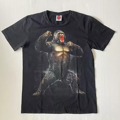 Buy Rock Wear Gorilla King Kong Black T-shirt - Mens Size M - Screen Printed Graphic • 18.93£