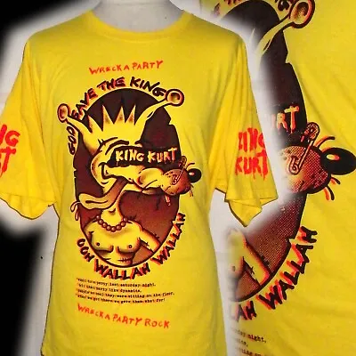 Buy King Kurt 100% Unique Psychobilly Punk  T Shirt Xxxl Bad Clown Clothing • 16.99£