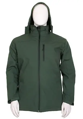 Buy New Espionage Softshell Jacket With Detachable Hood Big Size 3xl Xxxl Sale Price • 35£
