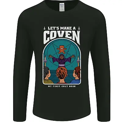 Buy Lets Make A Coven Halloween Satanic Horror Mens Long Sleeve T-Shirt • 11.99£
