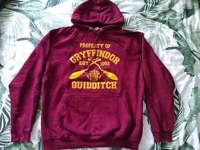 Buy Harry Potter Gryffindor Quidditch Hoody Jumper Medium • 3.99£