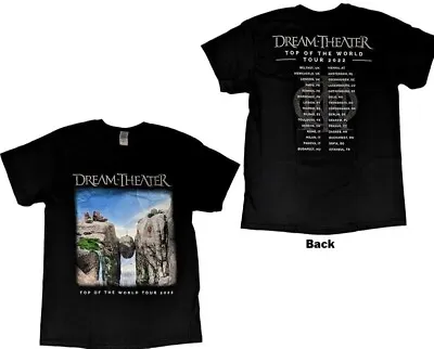 Buy Dream Theater Unisex T-shirt: Totw Cover Art Tour 2022 Black Ex Tour Small • 23.97£