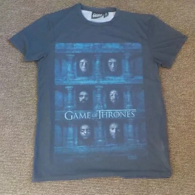 Buy Dark Blue Game Of Thrones Themed T-shirt - In Great Condition - Medium Men's Siz • 7.95£