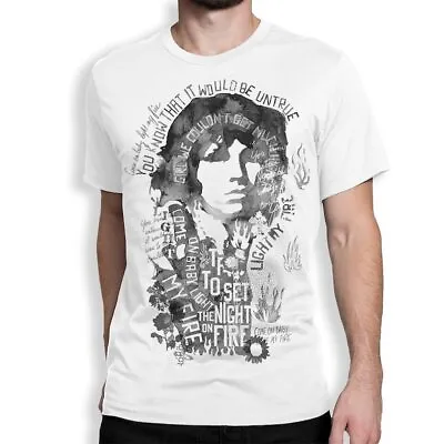 Buy Jim Morr-ison Art T-Shirt, The Doors Men's Women's Sizes (met-047) • 39.18£