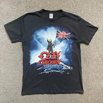 Buy Vintage 2011 Ozzy Osbourne Scream Tour T-Shirt (M) Rock Metal Black Sabbath • 25£