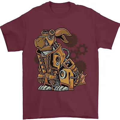 Buy Steampunk Rabbit Mens T-Shirt 100% Cotton • 8.49£