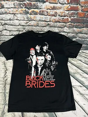 Buy BLACK VEIL BRIDES POP PUNK EMO ROCK BAND CONCERT TOUR T SHIRT Womens XL Black • 14.16£