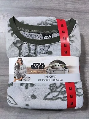 Buy Star Wars Pajamas Adult Medium Gray Lounge Set Jogger Pant Shirt PJs Womens • 16.09£