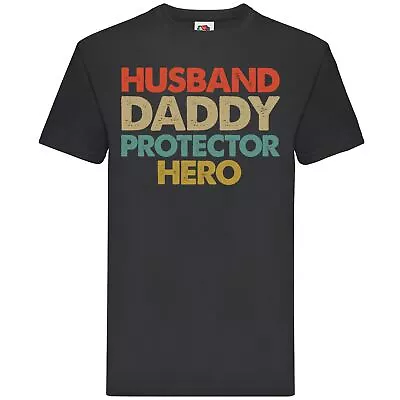 Buy Husband Daddy Protector Hero T-shirt • 14.99£