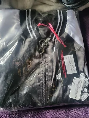 Buy Criminal Damage BNWT Cropped  Jacket 8-10 Punk Goth Alt Rockabilly Summer Coat • 10£
