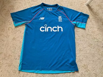 Buy England Cricket Player Issue Training T Shirt Size Large • 18£