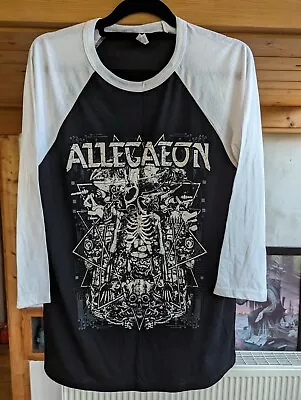 Buy Allegaeon Metal Band Merch Shirt New All Hail Science Baseball Style Medium • 12£