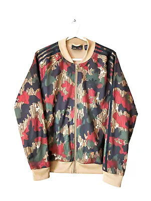 Buy Adidas Originals X Pharrell Williams Jacket Womens Size 14 HU HIKING Camo Sports • 44.99£